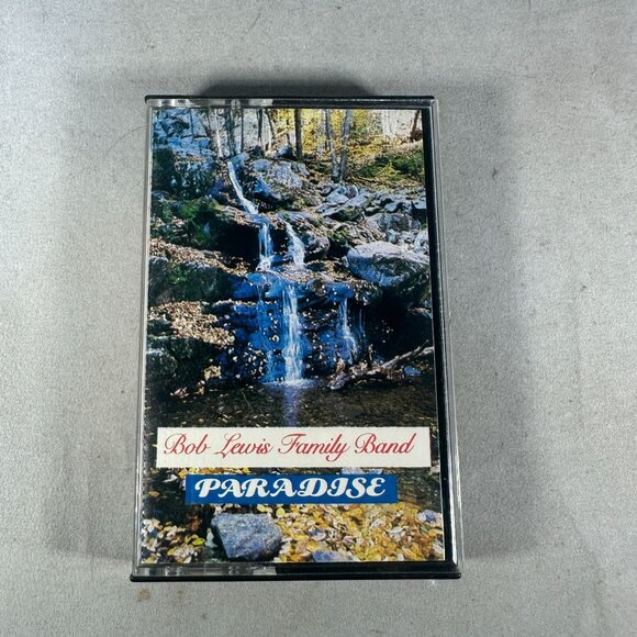 Bob Lewis Family Band Paradise Cassette Album Bluegrass Gospel BLF-CAS-9001 - Picture 1 of 4